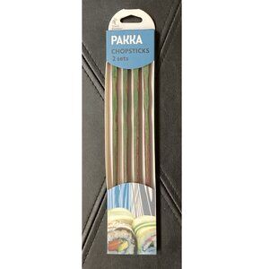 *NIB* Rainbow Pakka Wood Chopsticks
